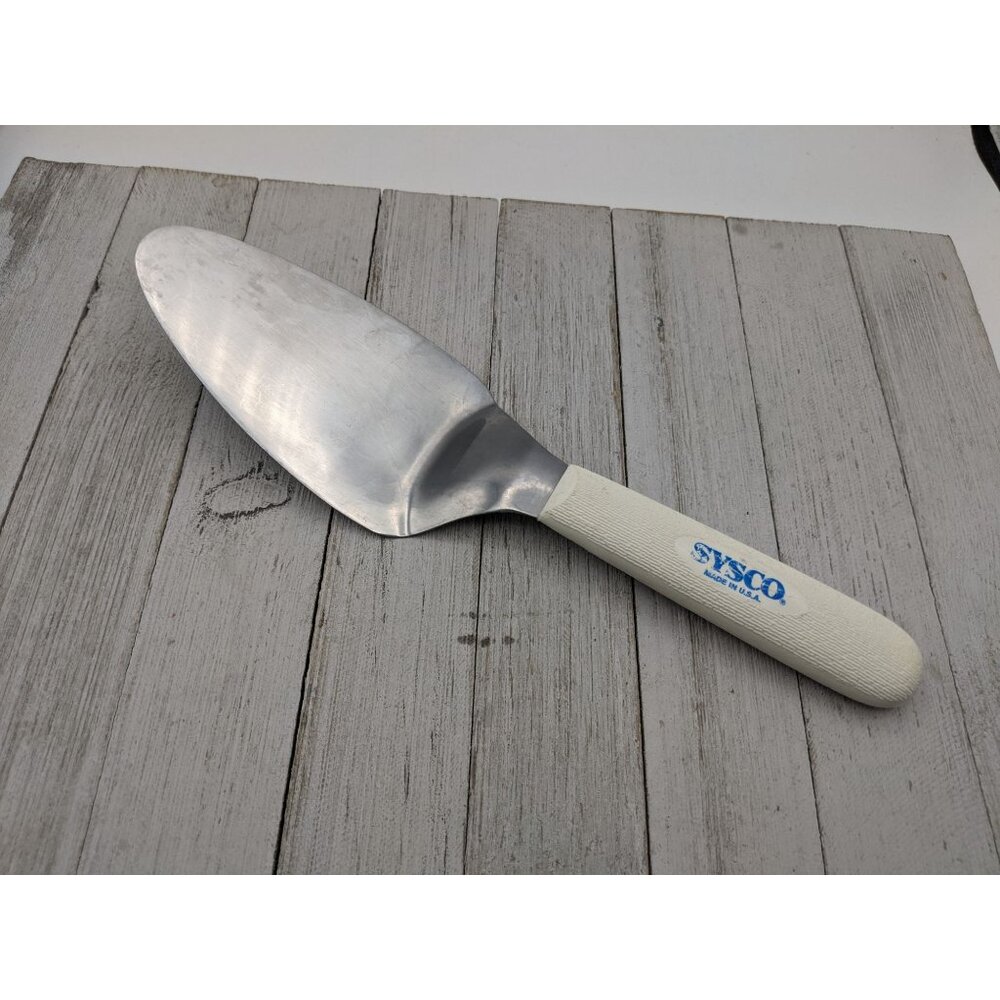 Sysco High Carbon Stainless Steel Cake Pie Spatula Server 11" NSF 5644273